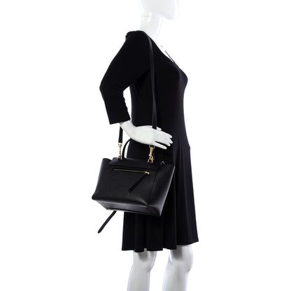 Celine Grained Calfskin Micro Belt Bag Black 2 of 17