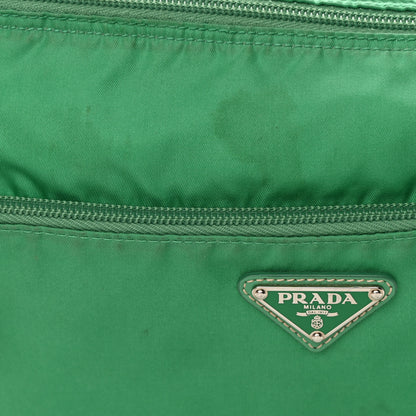 Prada Tessuto Nylon Messenger Bag Green 16 of 20
