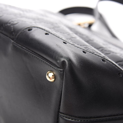 Gucci Guccissima Large Punch Tote Black 11 of 12