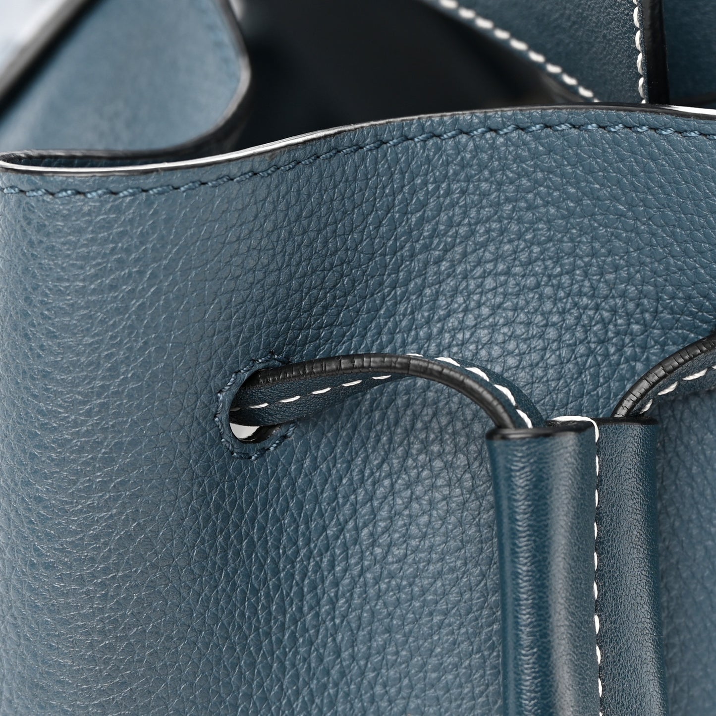 Calfskin Small Hammock Shoulder Bag Marine