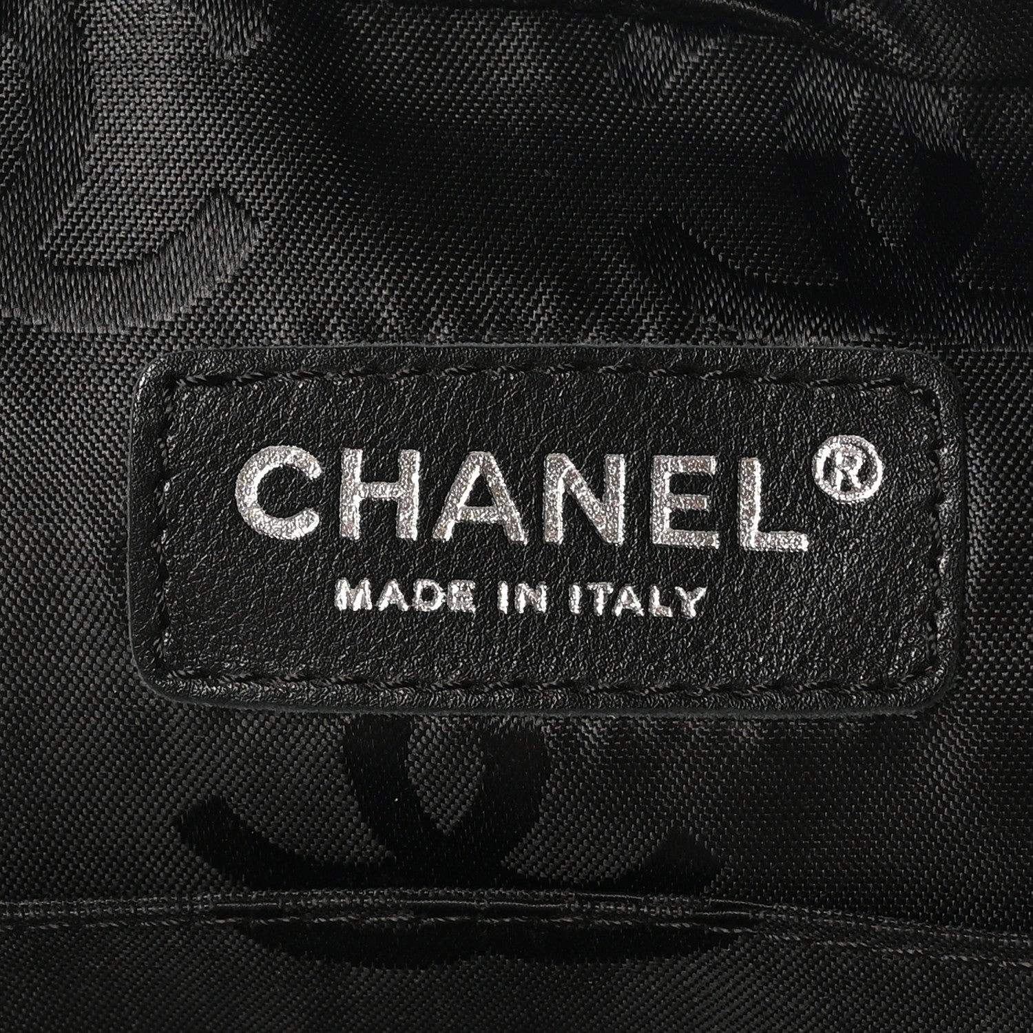 Chanel Calfskin Quilted Large Cambon Multipocket Reporter Beige Black 6 of 13