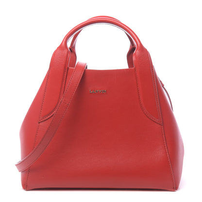 Lanvin Smooth Calfskin Mini Trapeze Red 1 of 13