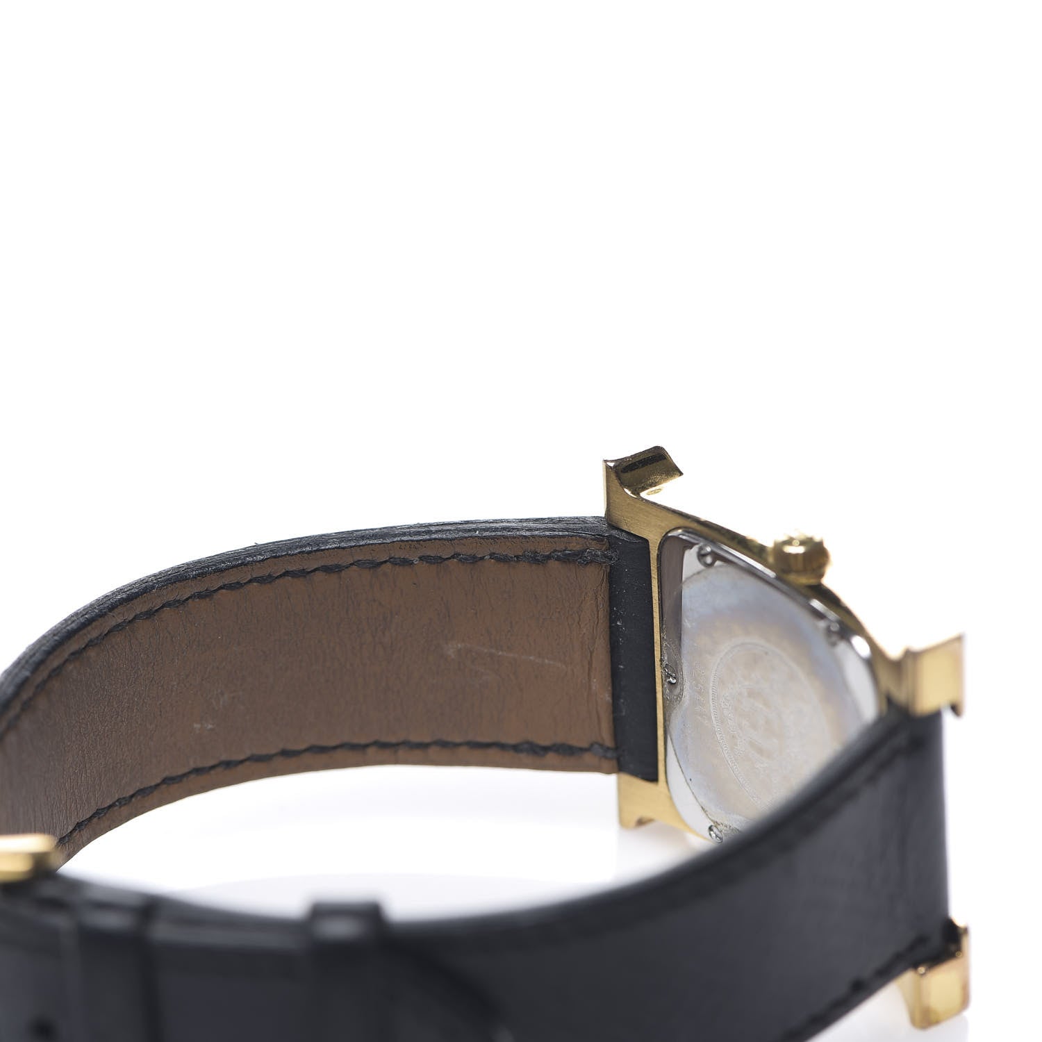 Hermes Stainless Steel Epsom 26mm Heure H Hour Quartz Watch Noir 4 of 6