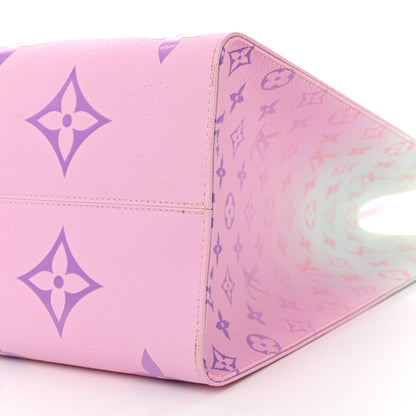 Louis Vuitton Monogram Giant Spring In The City Onthego GM Sunrise Pastel 9 of 12