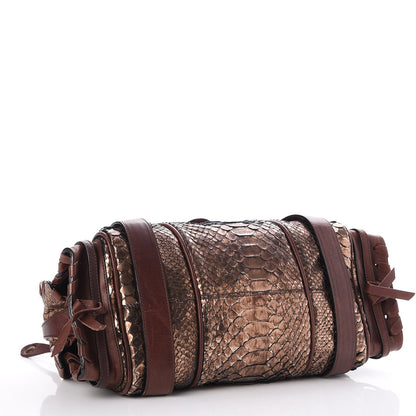 Chloe Python Silverado Shoulder Bag Bronze 4 of 7