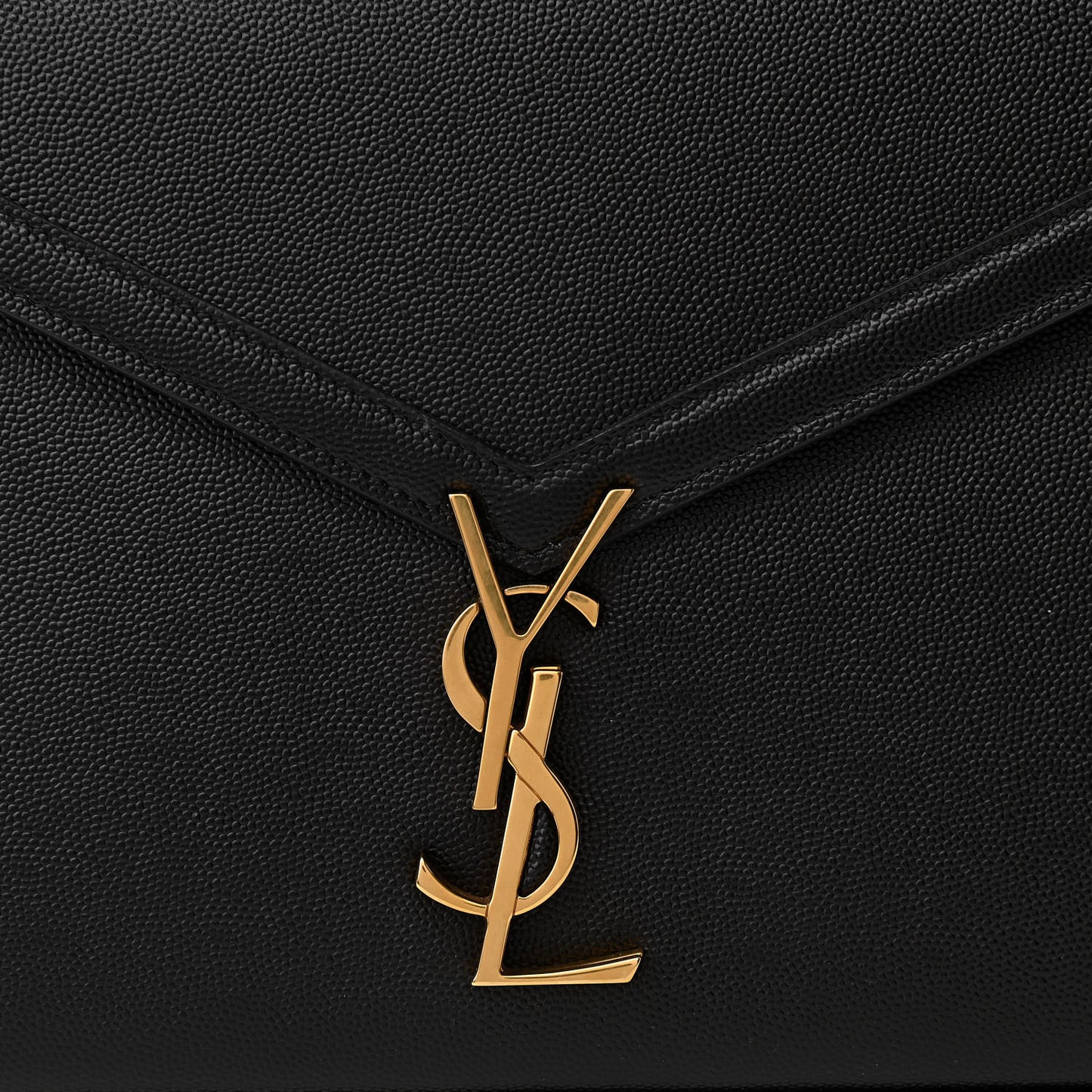 Grain de Poudre Medium Classic Monogram Cassandra Top Handle Black Rouge Legion