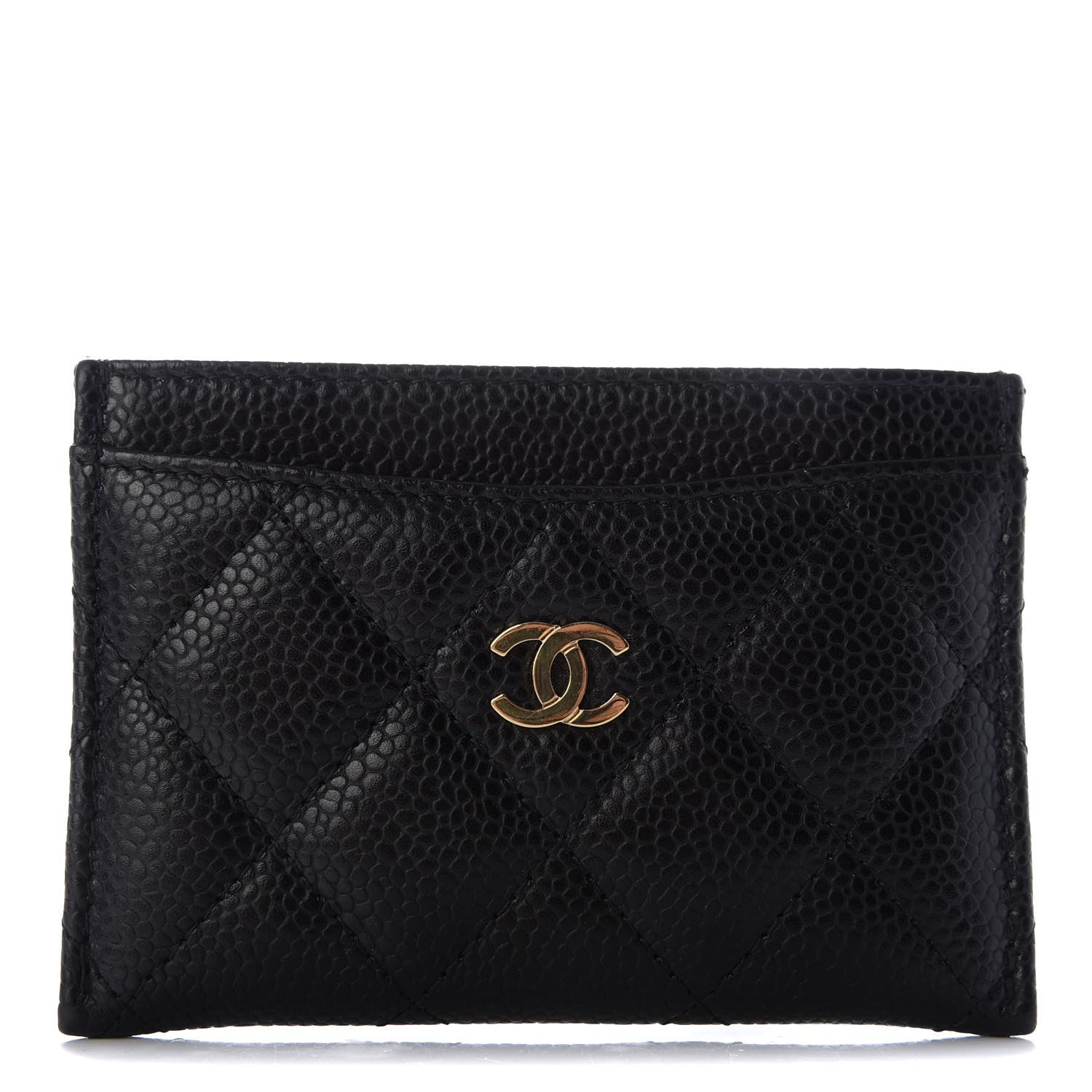 Chanel Caviar Quilted Card Holder Black 1 of 9