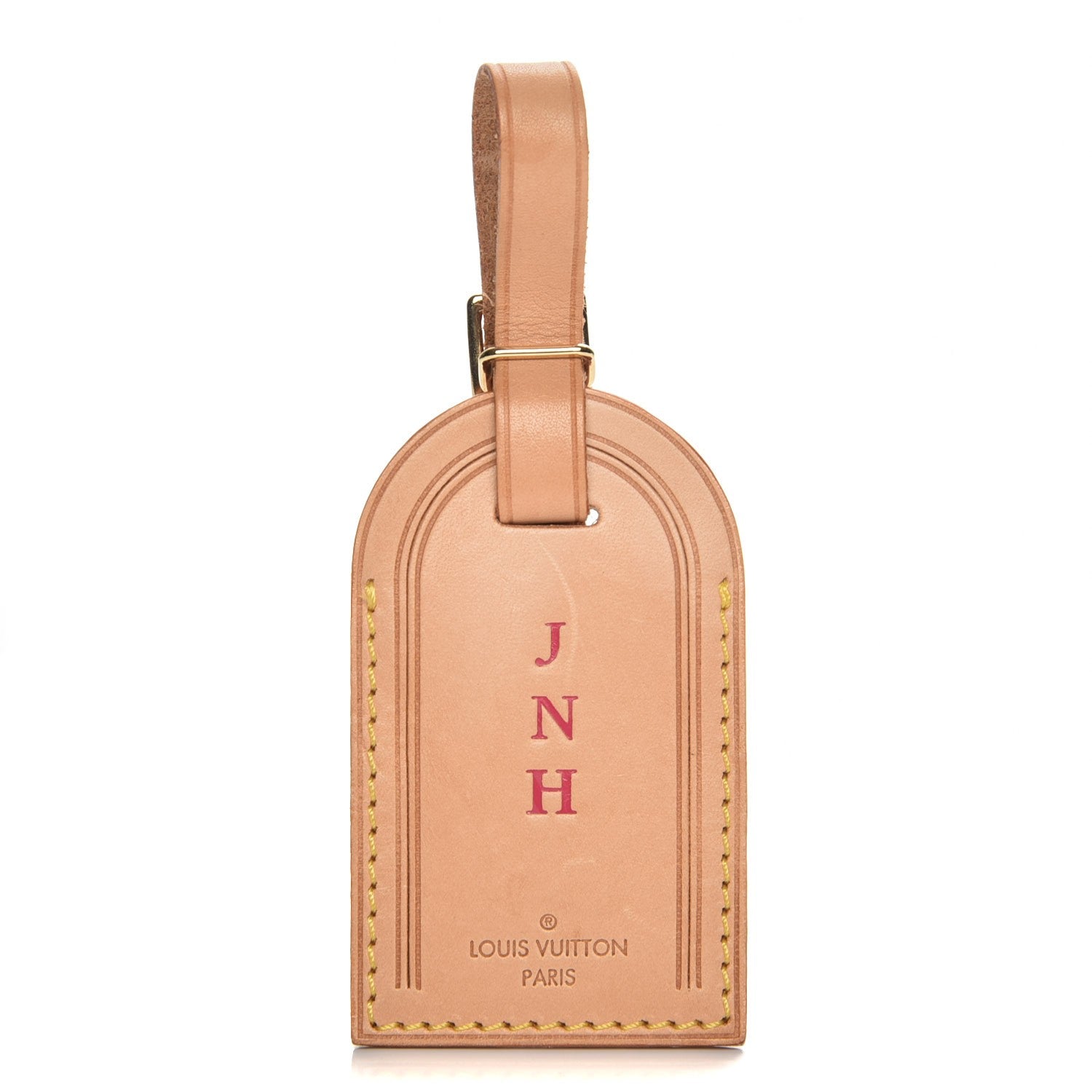Louis Vuitton Vachetta Luggage Tag 1 of 3
