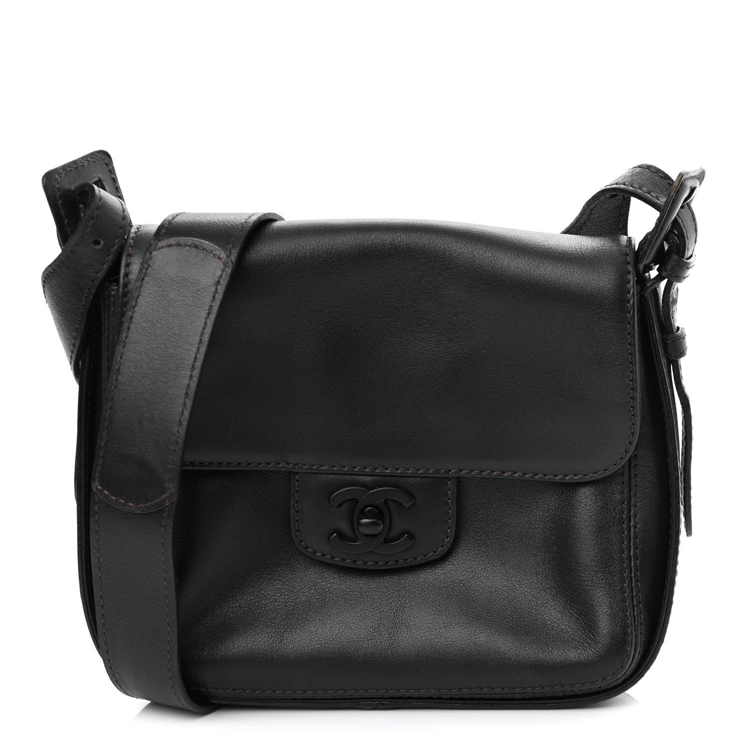 Chanel Calfskin Small Messenger So Black 1 of 11