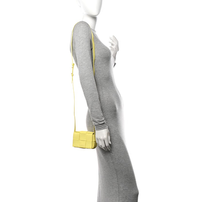 Bottega Veneta Lambskin Maxi Intrecciato Extra Mini Cassette Crossbody Bag Lantern 2 of 10