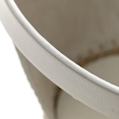 Hermes Calfskin Tivoli Espadrille Wedge Sandals 36 White 9 of 11