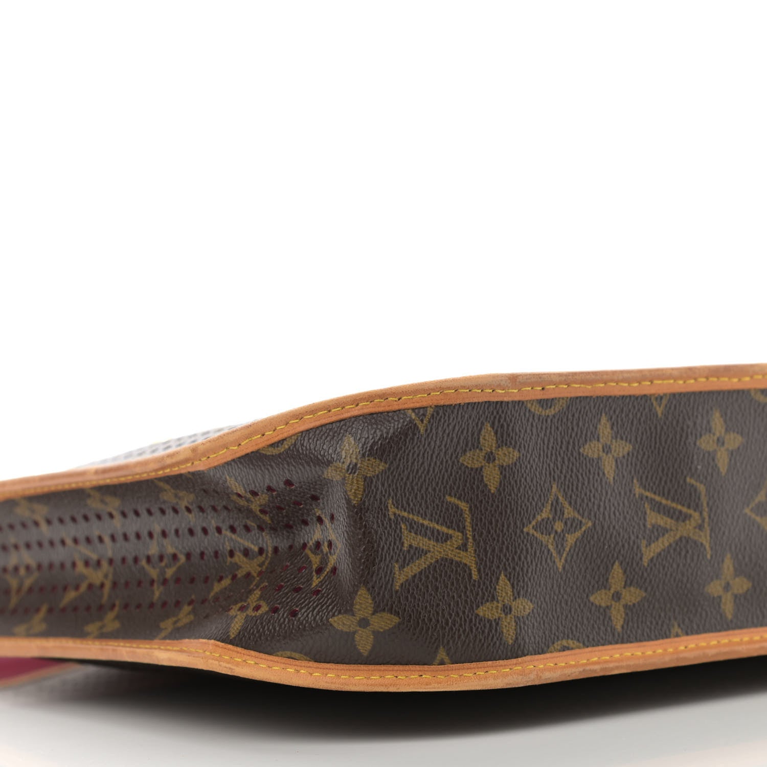 Louis Vuitton Monogram Perforated Musette Fuchsia 8 of 11