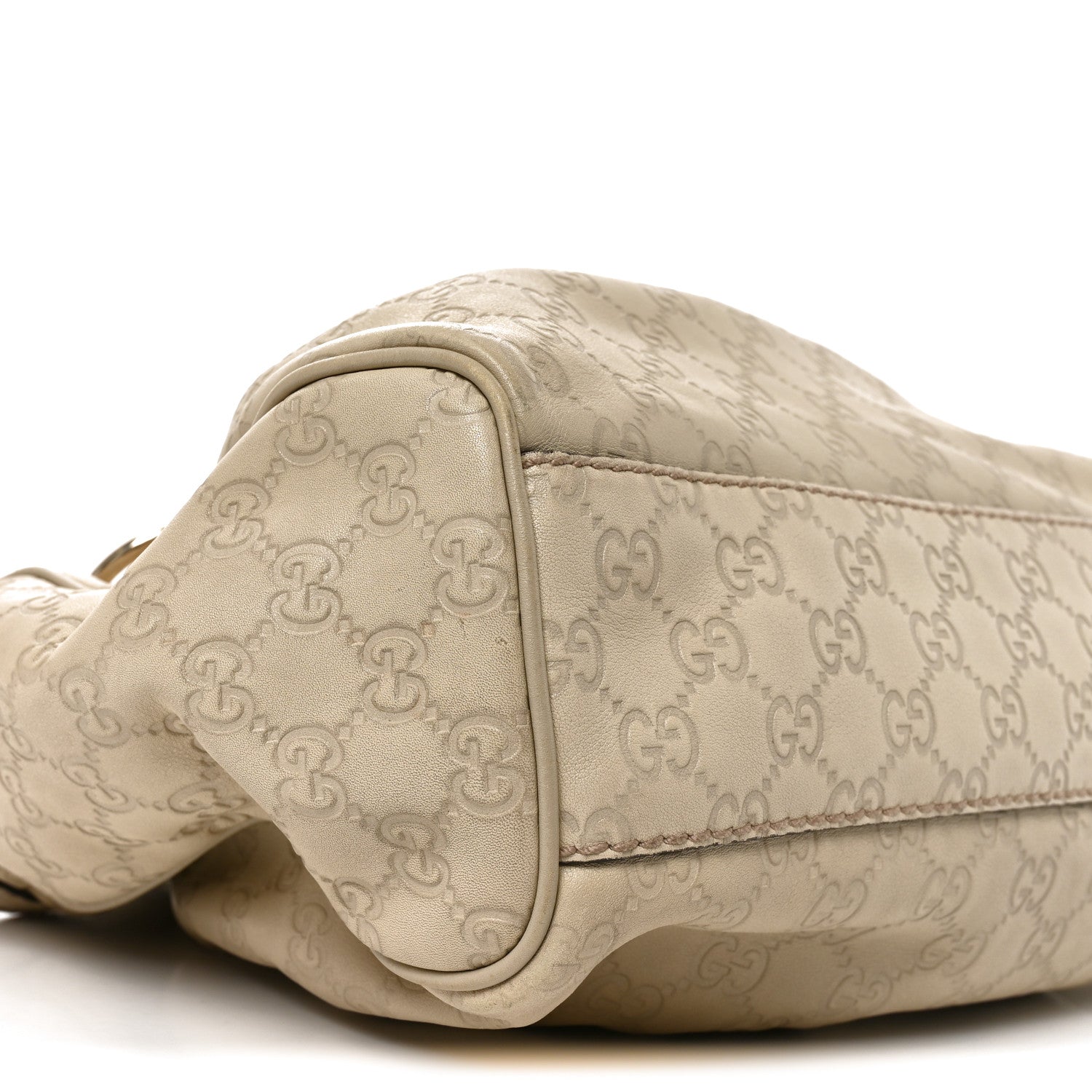 Gucci Guccissima Medium Sukey Tote Mystic White 9 of 10