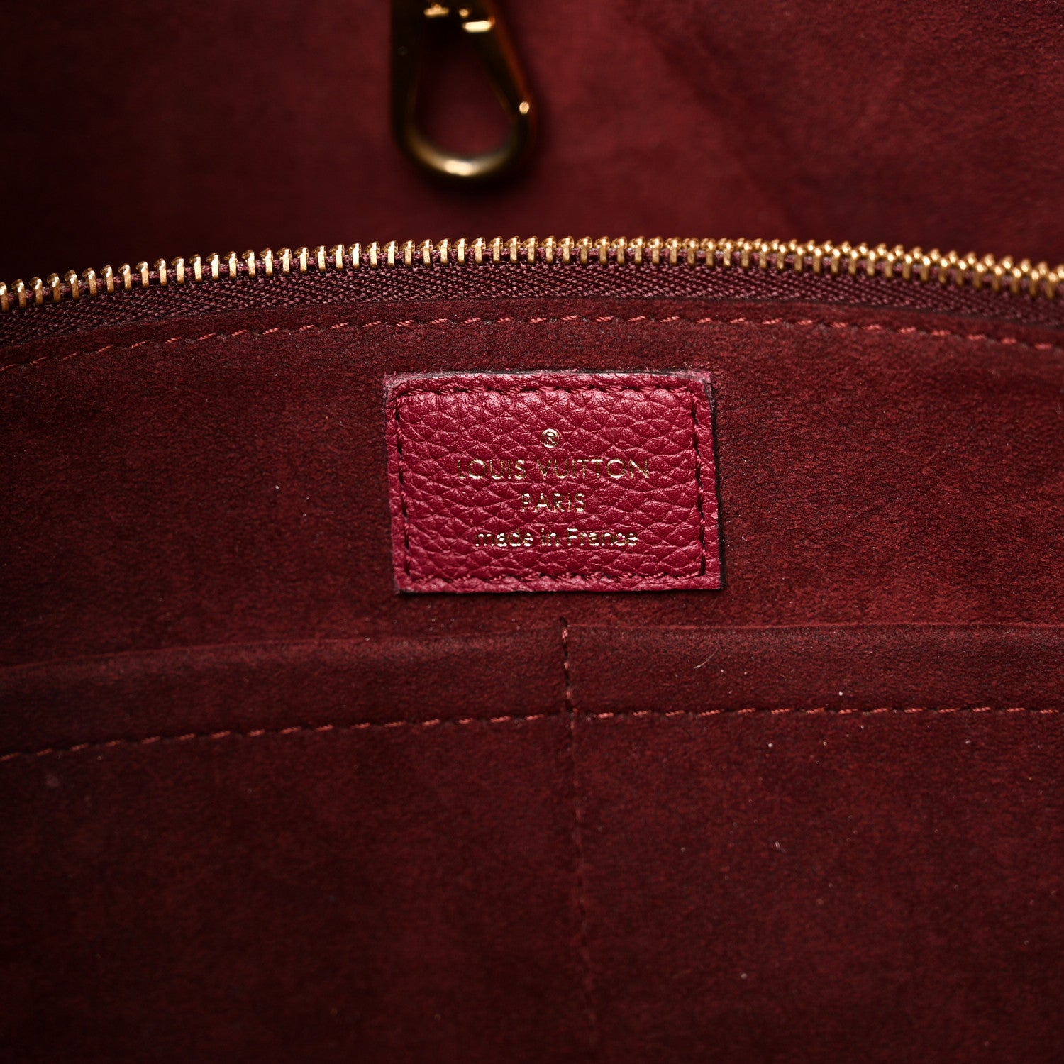 Louis Vuitton Calfskin Monogram Kimono Tote Grape 6 of 9
