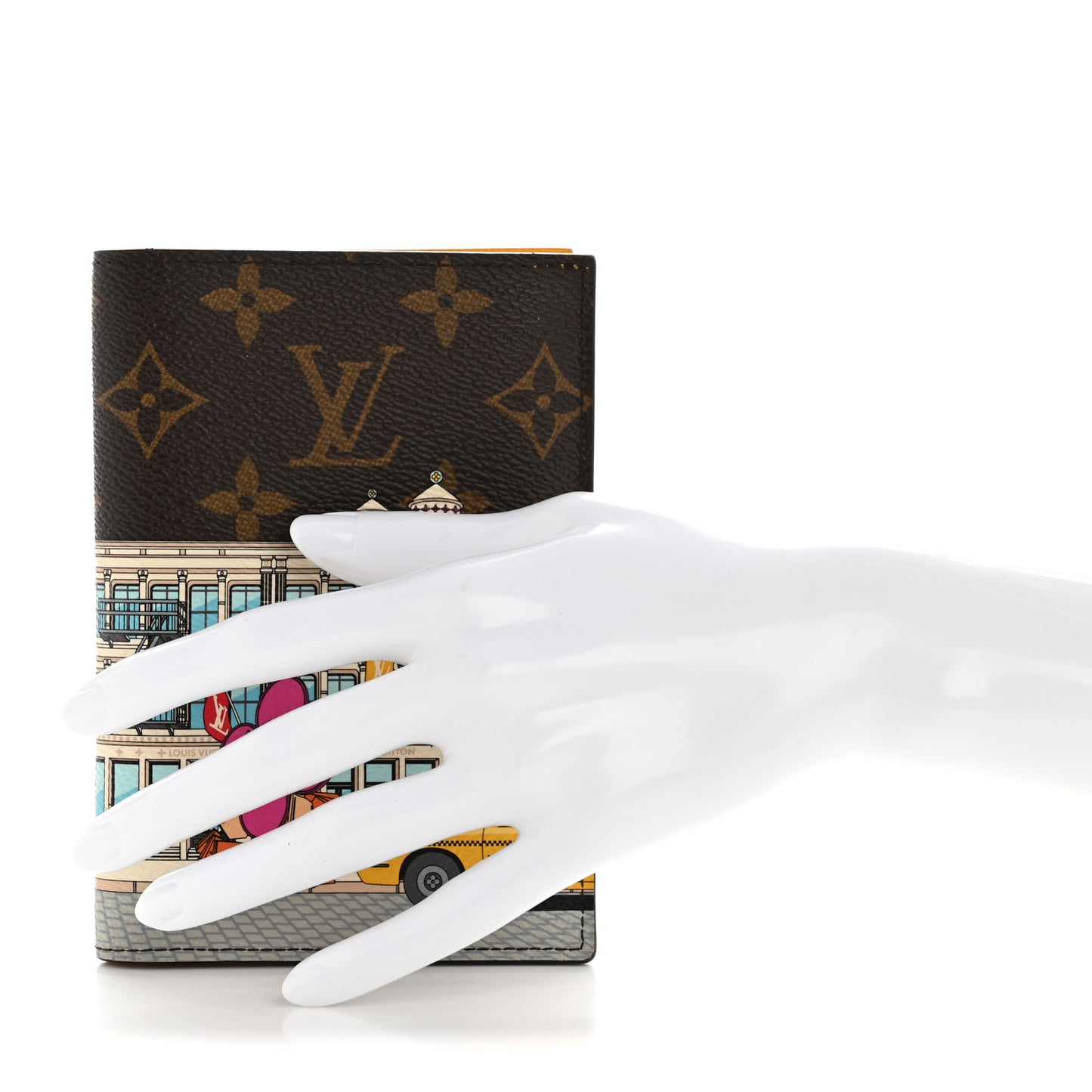 Monogram 2022 Christmas Animation New York Soho Passport Cover Yellow