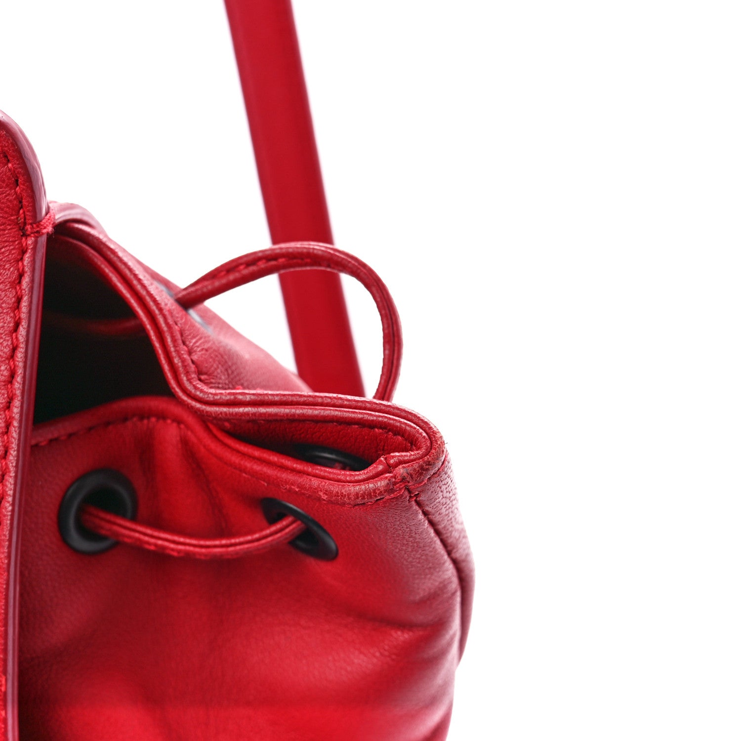 Bottega Veneta Nappa Intrecciato Backpack China Red 14 of 18