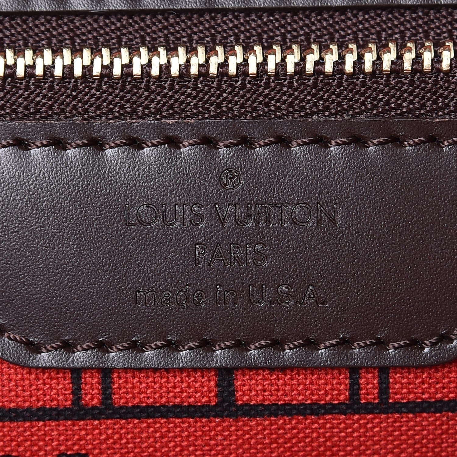 Louis Vuitton Damier Ebene Neverfull PM 6 of 7