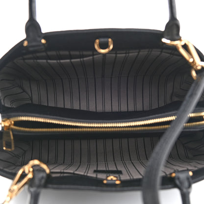 Louis Vuitton Empreinte Montaigne MM Black 4 of 7