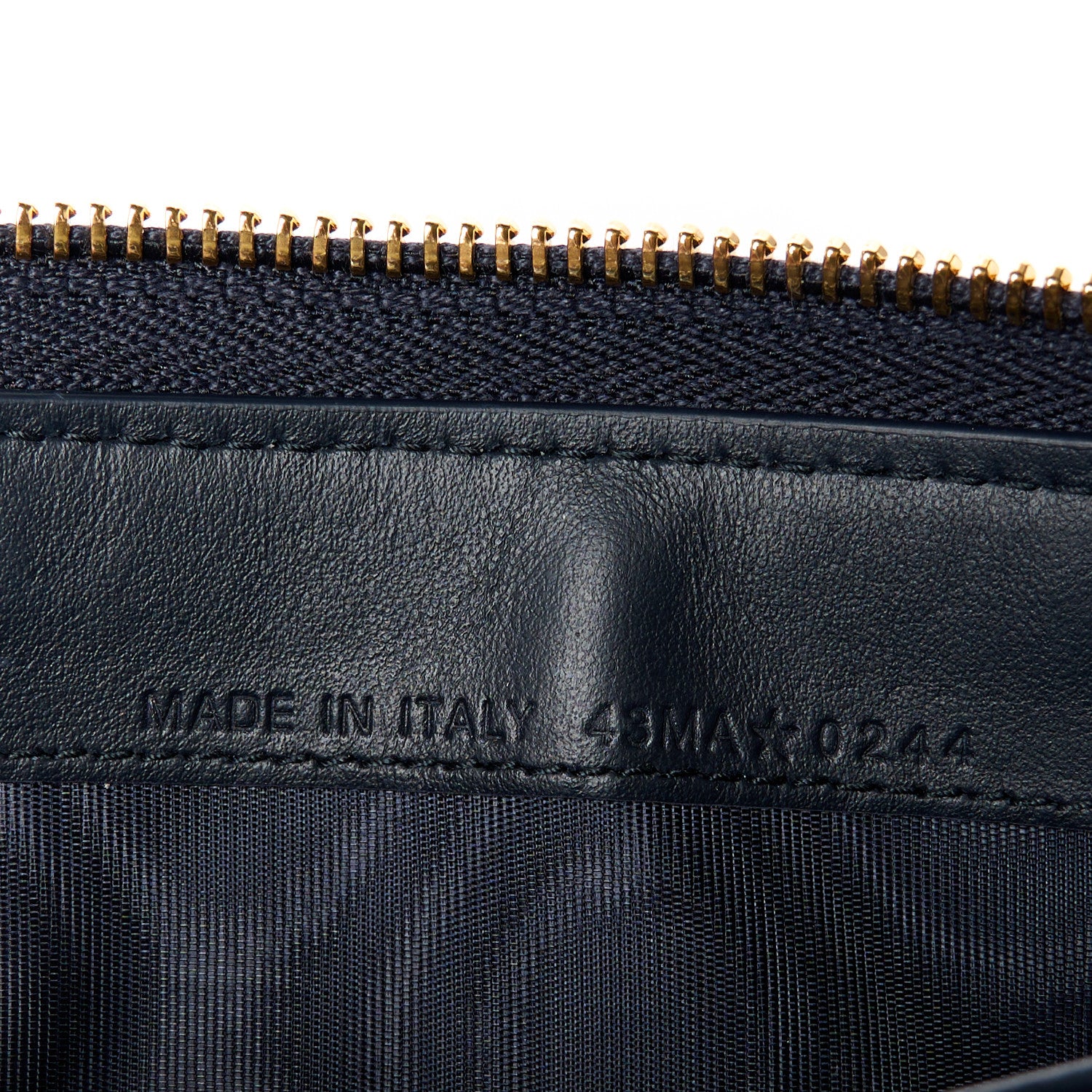 Christian Dior Oblique 30 Montaigne Zip Around Wallet Blue 7 of 12