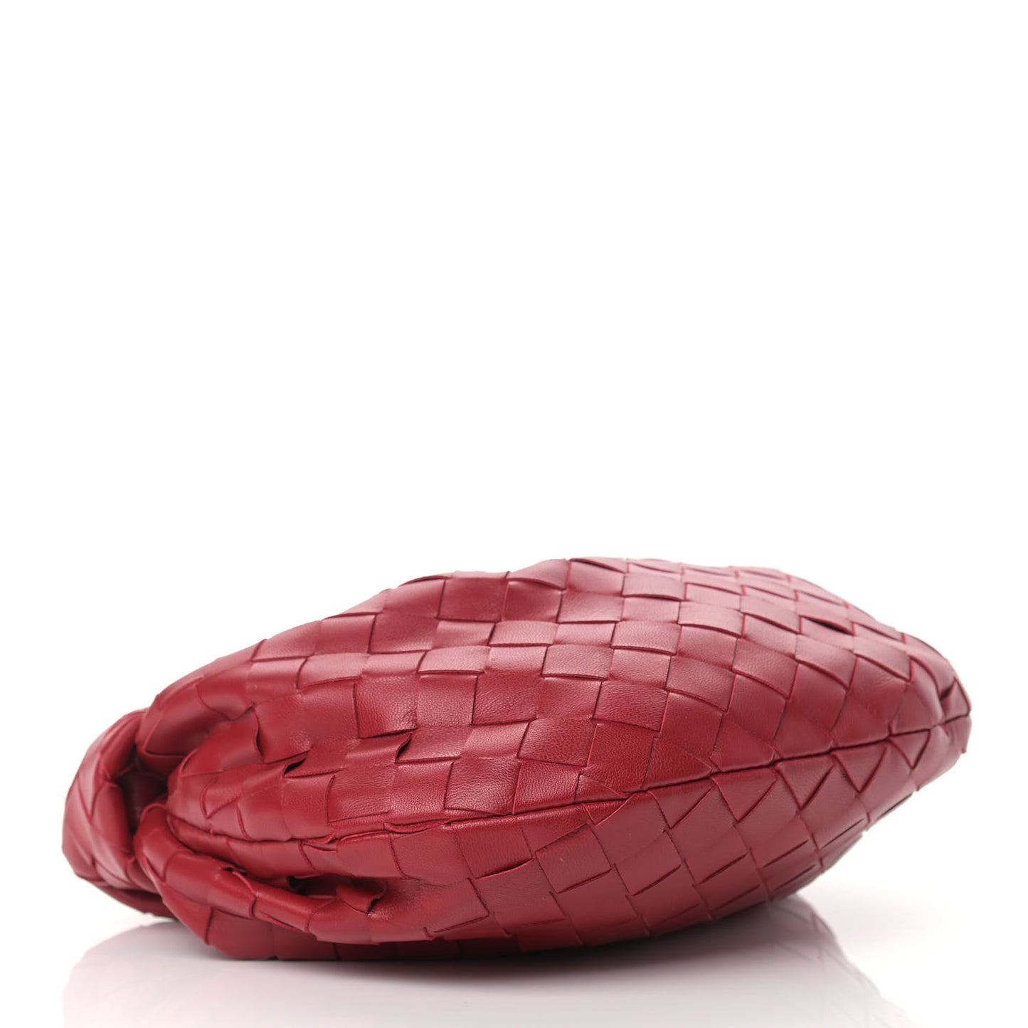 Nappa Intrecciato Mini Jodie Dark Red