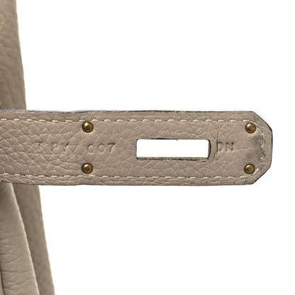 Hermes Togo Birkin 35 Gris Tourterelle 7 of 11