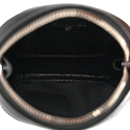 Chanel Iridescent Caviar Quilted Zip Around Classic Coin Purse Black 5 of 8