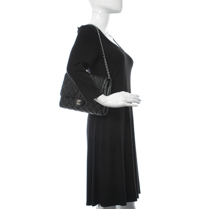 Chanel Caviar Quilted Clutch With Chain Flap Black 2 of 9