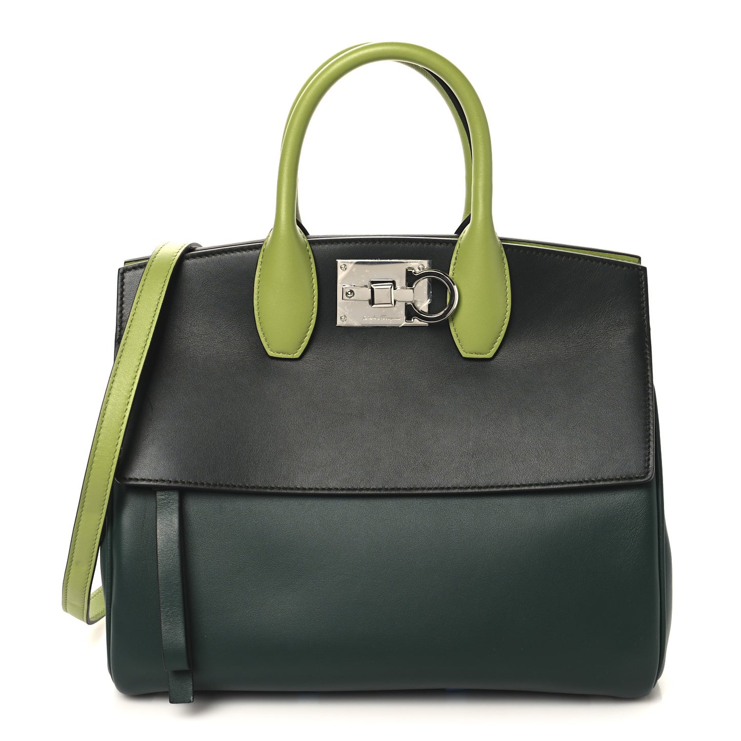 Calfskin The Studio Bag Pine Absinthe