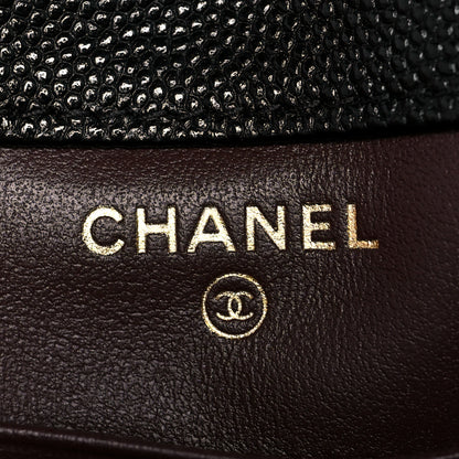 Chanel Caviar Quilted Classic Phone Holder Black 6 of 14