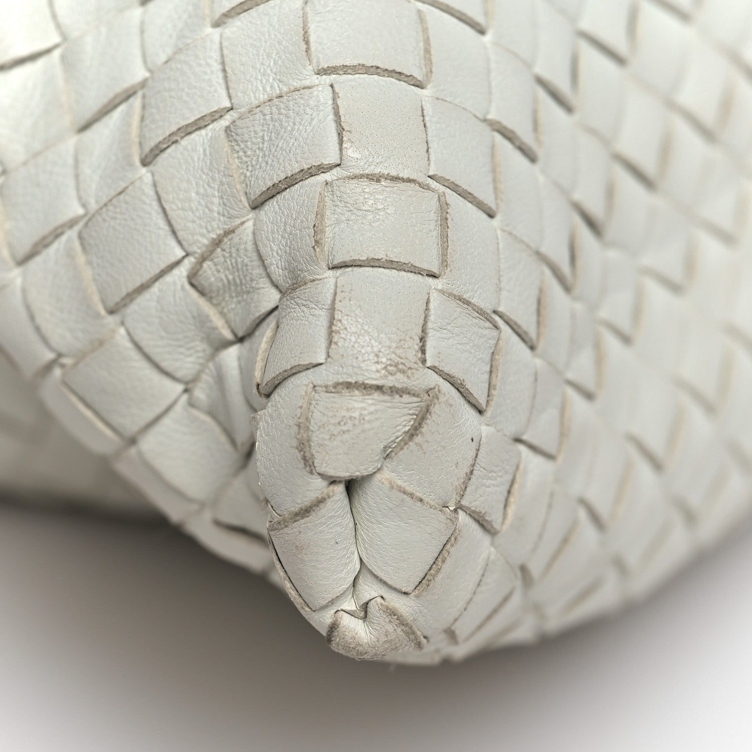 Bottega Veneta Nappa Intrecciato Medium Convertible Tote White 8 of 10
