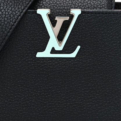 Louis Vuitton Taurillon Plexiglass Mini Capucines Black Pink Blue 7 of 9