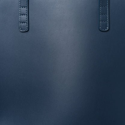 Mansur Gavriel Calfskin North South Tote Navy 7 of 13