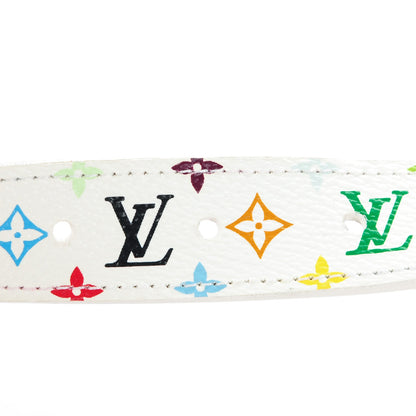 Louis Vuitton Monogram Multicolor Mini 25mm Belt 90 36 White 7 of 7