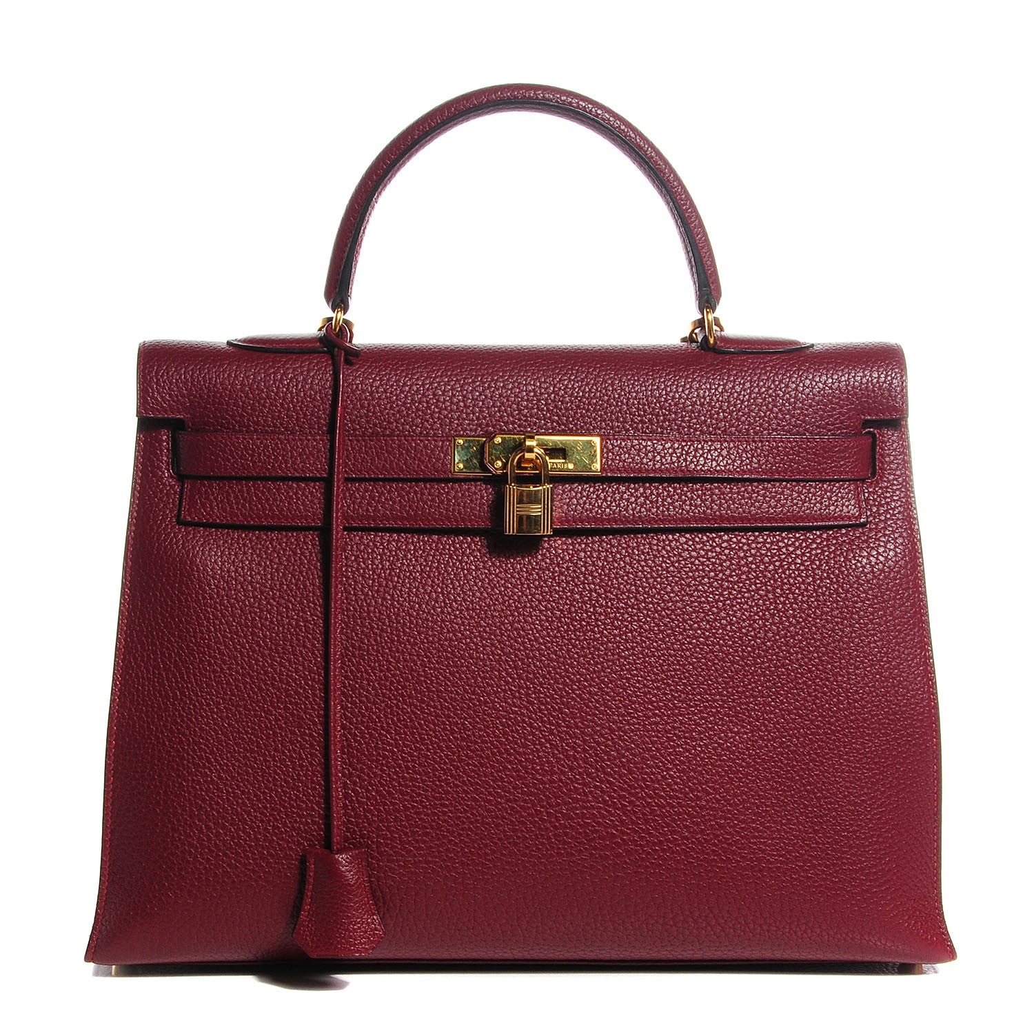 Hermes Fjord Kelly Sellier 35 Rouge H 1 of 23