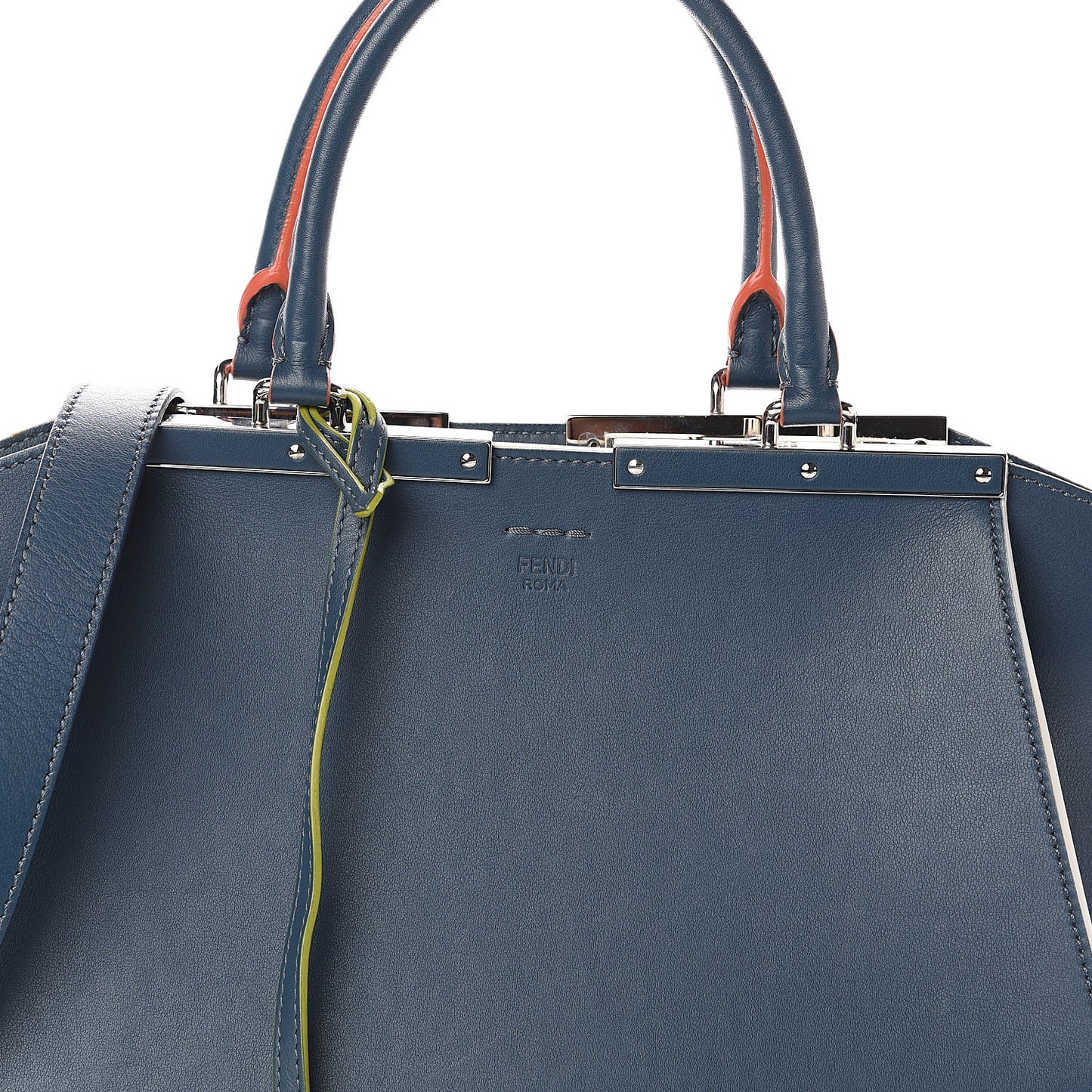 Vitello Dolce Century Petite 3Jours Tote Pavone