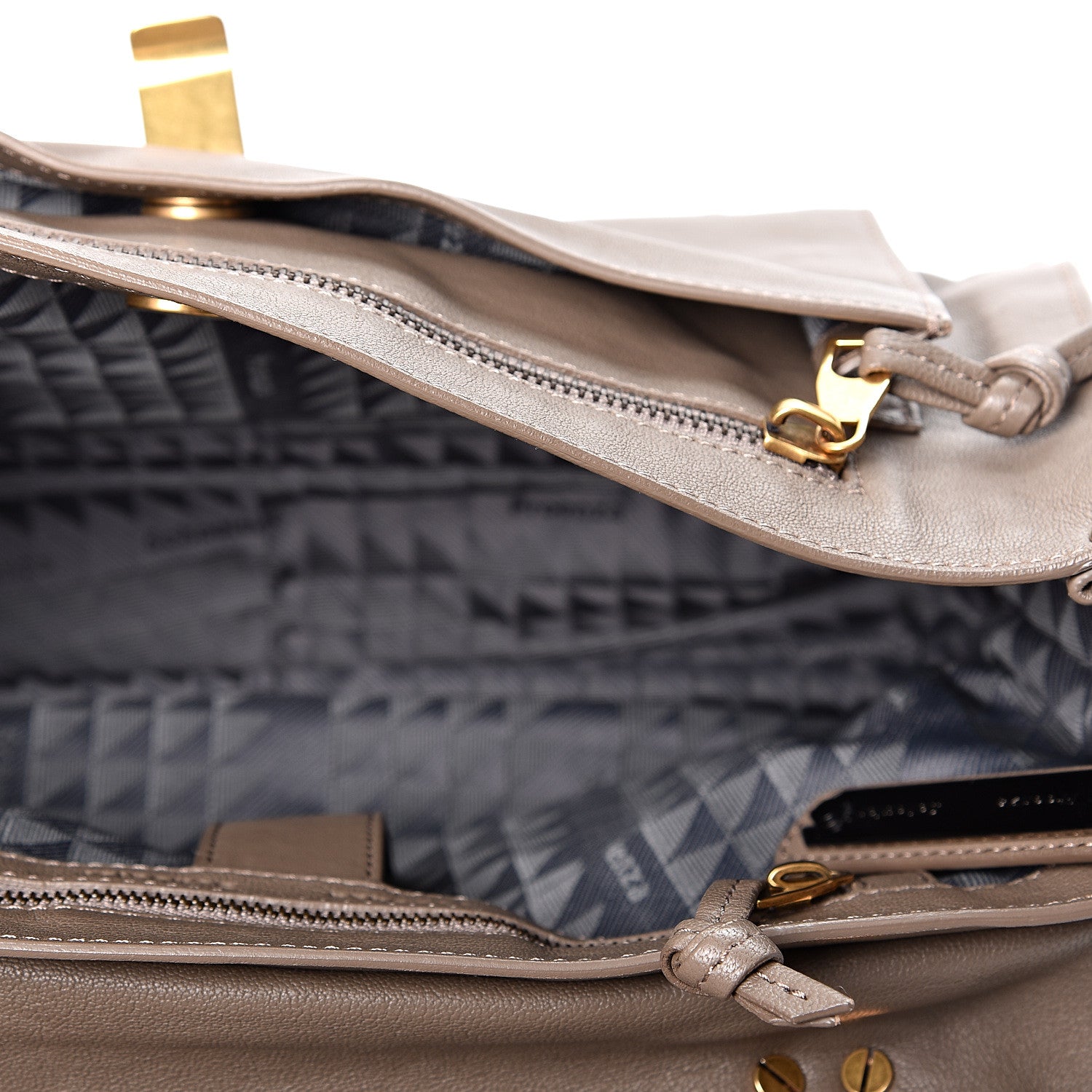 Proenza Schouler Lambskin Medium PS1 Satchel Smoke 4 of 10