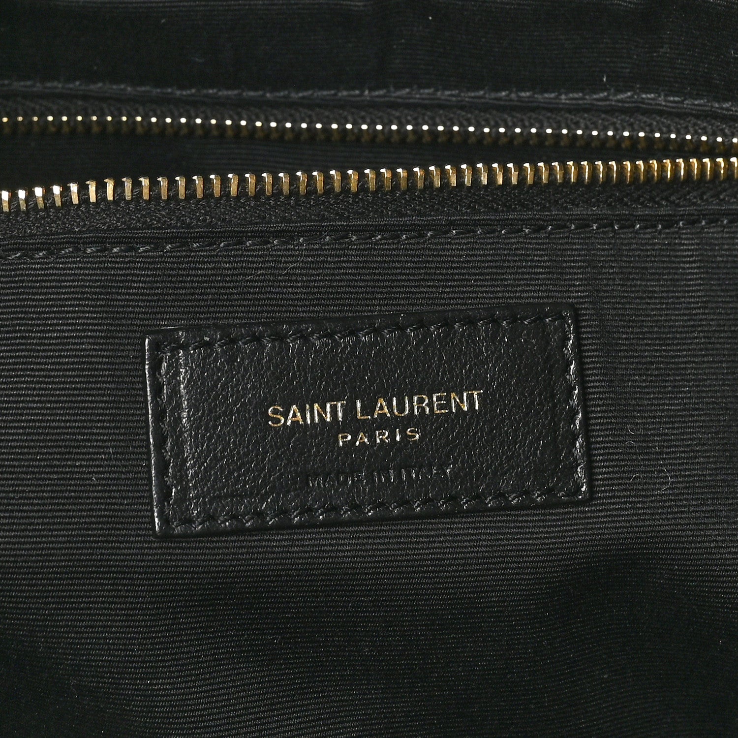 Saint Laurent Lambskin Quilted Maxi Icare Shopping Tote Black 6 of 11