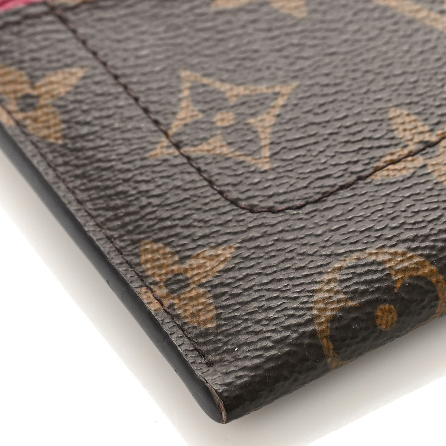 Louis Vuitton Monogram Zipped Card Holder Fuchsia 7 of 10