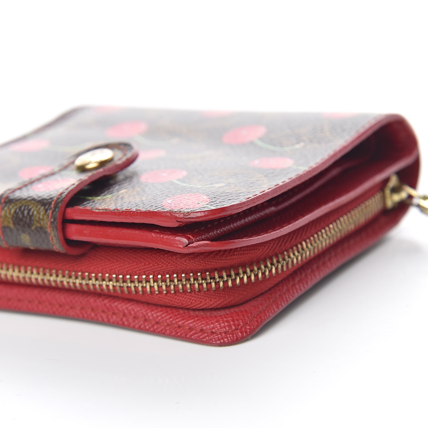 Louis Vuitton Monogram Cerises Compact Zippe Wallet 11 of 15