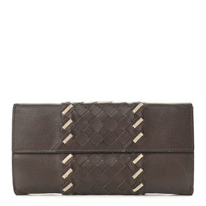 Bottega Veneta Nappa Intrecciato Continental Wallet Shadow 1 of 12