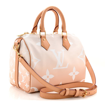 Louis Vuitton Monogram Giant By The Pool Speedy Bandouliere 25 Brume 3 of 10