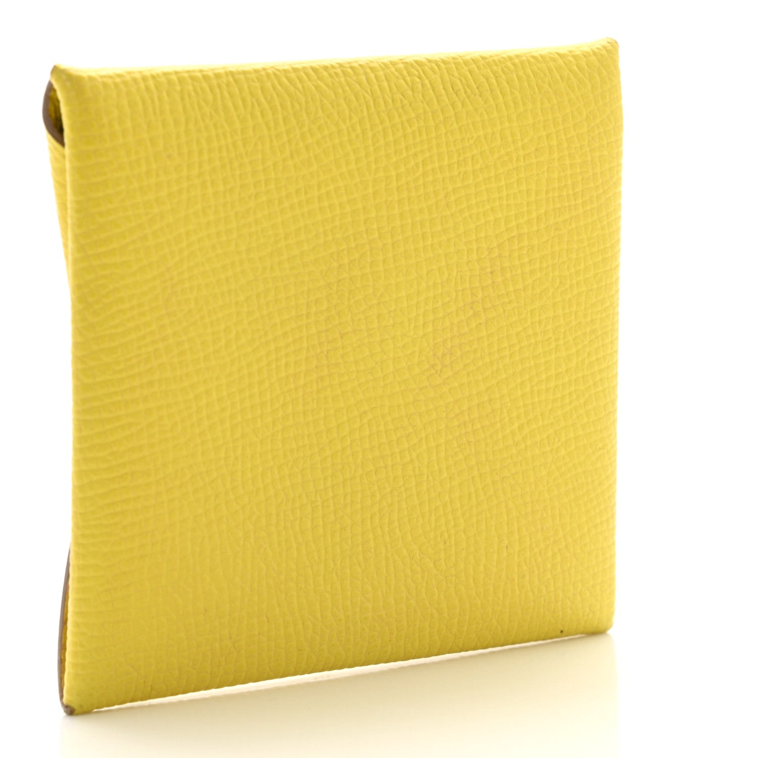 Hermes Epsom Bastia Coin Purse Lime 3 of 8