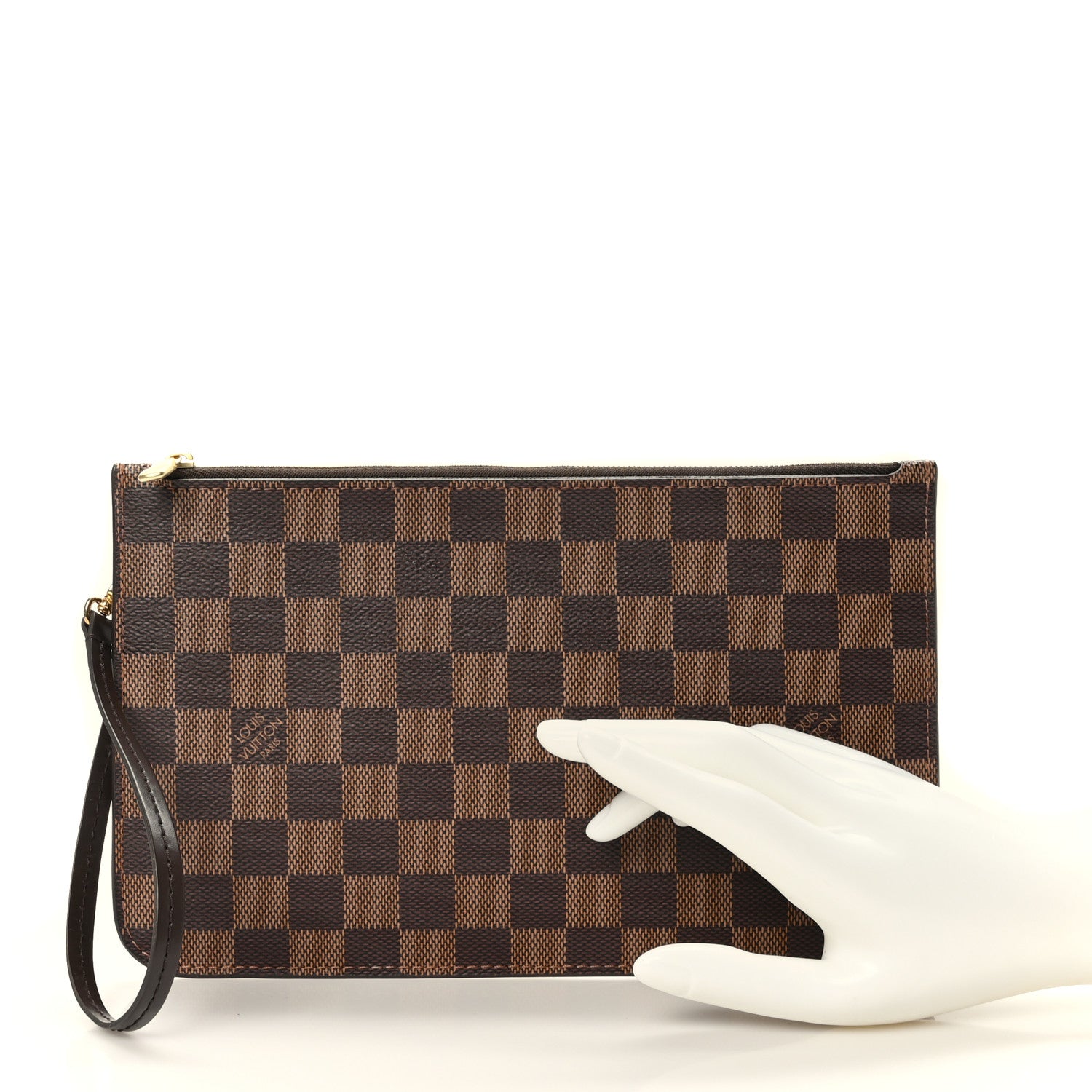 Louis Vuitton Damier Ebene Neverfull MM GM Pochette 2 of 6
