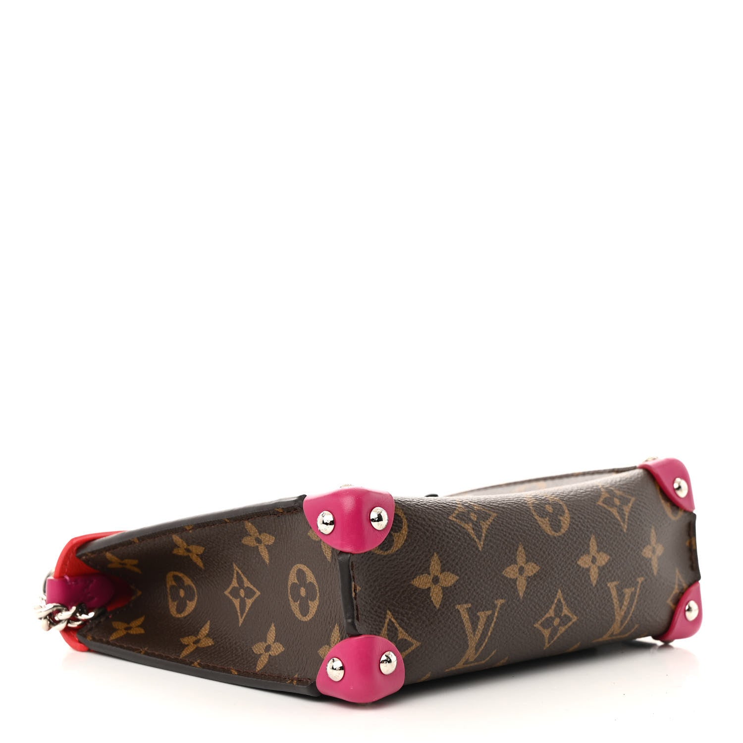 Louis Vuitton Monogram Pochette Mask PM Corail 4 of 18