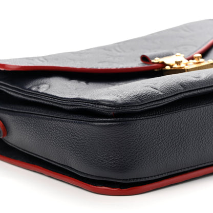 Louis Vuitton Empreinte Pochette Metis Marine Rouge 8 of 9
