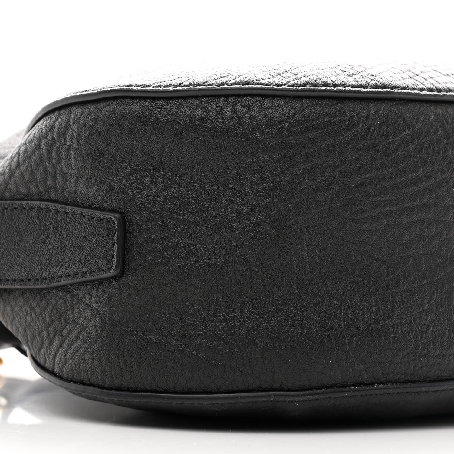 Burberry Grainy Calfskin Small Knight Bag Black 8 of 9