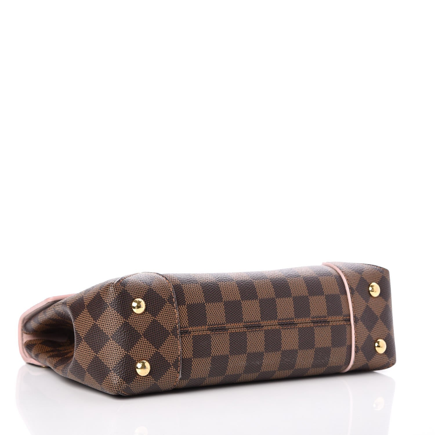 Louis Vuitton Damier Ebene Caissa Clutch Rose Ballerine 4 of 7