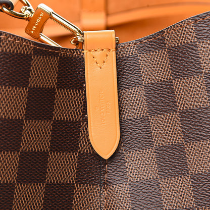 Louis Vuitton Damier Ebene Neonoe MM Safran 6 of 9