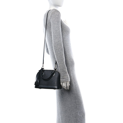 Louis Vuitton Epi Alma BB Black 2 of 9