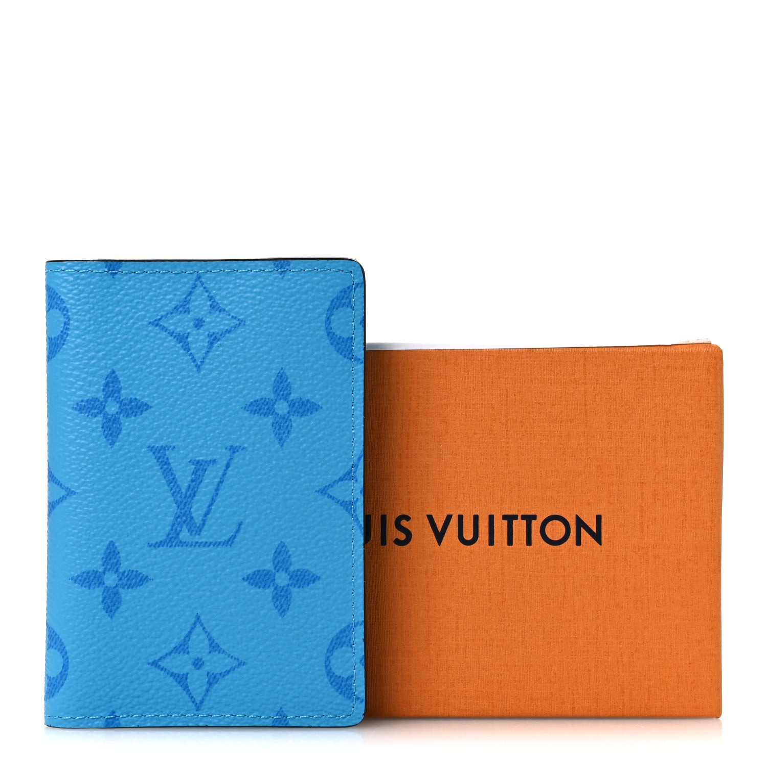 Louis Vuitton Taigarama Pocket Organizer NM Blue Lagoon 7 of 7